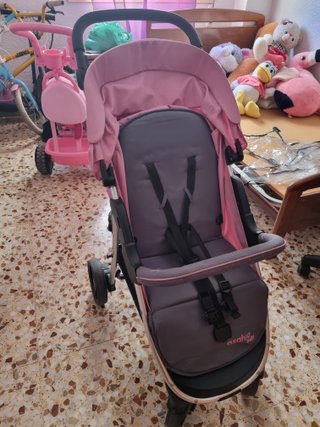 Carro de bebé Asalvo ligero niña