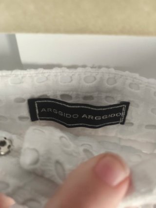 Falda Arggido Encaje Blanca
