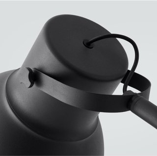 Lámpara de pie HEKTAR IKEA gris metal