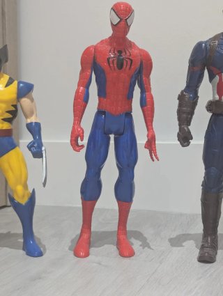 Lote 7 Figuras Marvel Hasbro Titan Hero 30 cm
