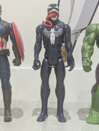 Lote 7 Figuras Marvel Hasbro Titan Hero 30 cm