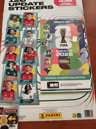 Set Panini Mundial + Revista JUGÓN