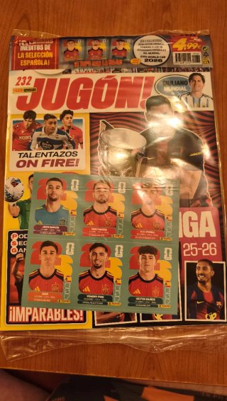 Set Panini Mundial + Revista JUGÓN