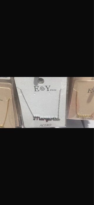 Collar Nombre puedes elegiir el que quieras
