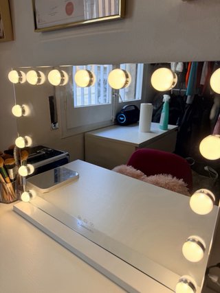 Tocador de maquillaje completo