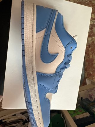 Jordan Dunk Low Azul y Blanco