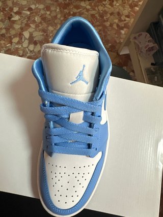 Jordan Dunk Low Azul y Blanco