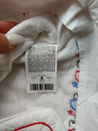 Chaleco Scalpers acolchado bordado