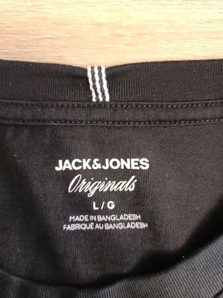 Camiseta Jack & Jones Originals Negra