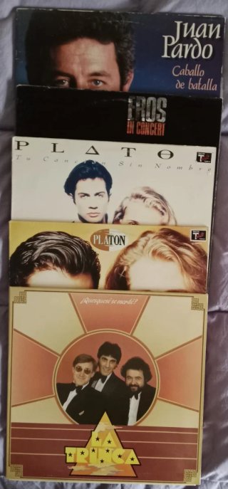 Lote cerrado vinilos vendo.