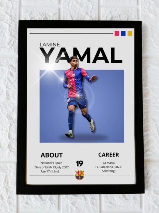 Cuadro Lamine Yamal, España Mundial 2026