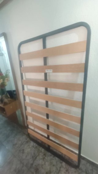 Colchón 105cm + Somier + 4 Patas