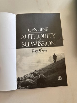 Authority and Submission de Dong Yu Lan