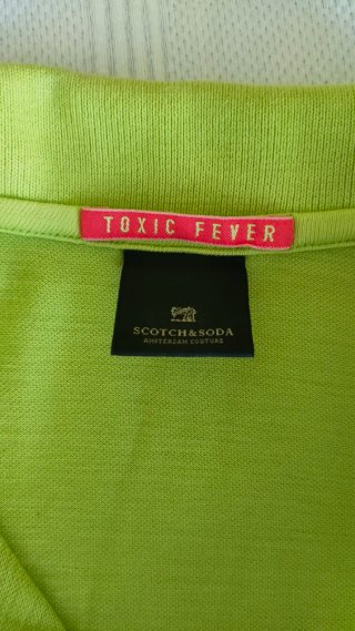 Polo Scotch & Soda Talla M Verde ! Impecable!