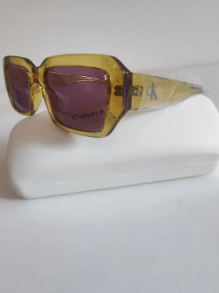 Gafas de sol Calvin Klein amarillas