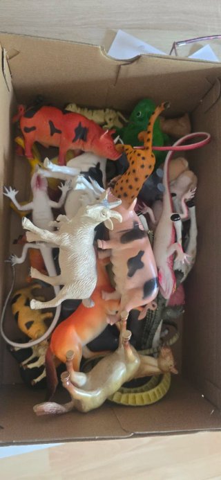 Lote animales de juguete variados