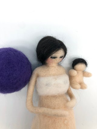 Muñeca Embarazada con Balón Parto