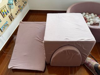 Parque conpleto de espuma infantil con 300 bolas