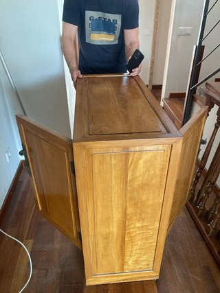 Armario de madera estilo indonesio