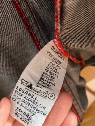 Chaqueta vaquera azul