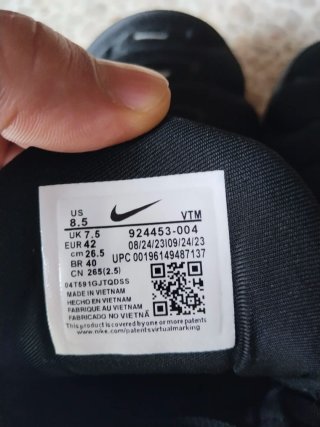 Nike Air Vapormax Plus negras