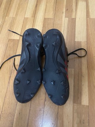 Zapatillas Adidas Futbol Negras Rojas
