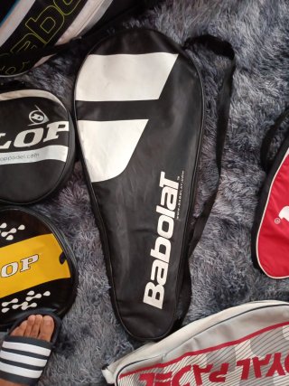 6 Raqueteros Babolat Negro/Amarillo