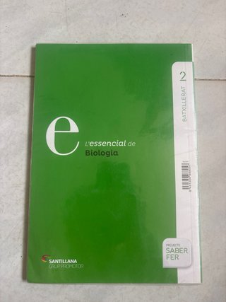 Biologia 2 batxillerat