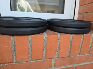 4 Discos Pesas 10kg Nuevos