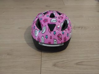 Casco infantil rosa ABUS