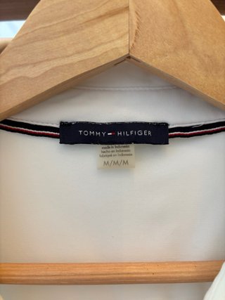 Blusa sin mangas Tommy Hilfiger blanca