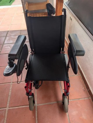 Silla de ruedas de batería