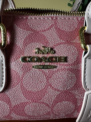 Bolso Coach Rosa Monogram