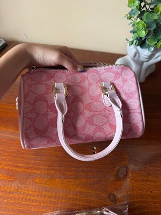 Bolso Coach Rosa Monogram