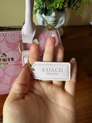 Bolso Coach Rosa Monogram
