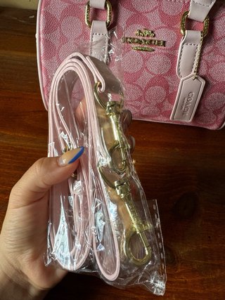 Bolso Coach Rosa Monogram