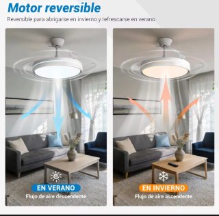Lámpara techo ventilador nueva a estrenar