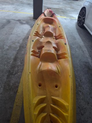 Kayak Rigido, Ocean  OPTIMO, 4 plazas.