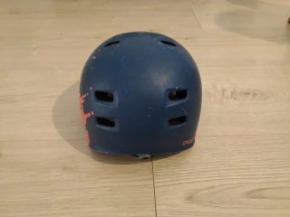 Casco de bici infantil azul