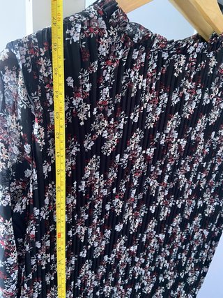Vestido largo estampado floral