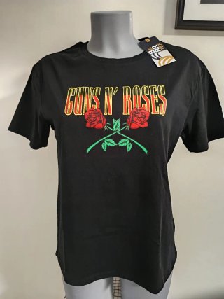 Lote 2 Camisetas Guns N' Roses Negra