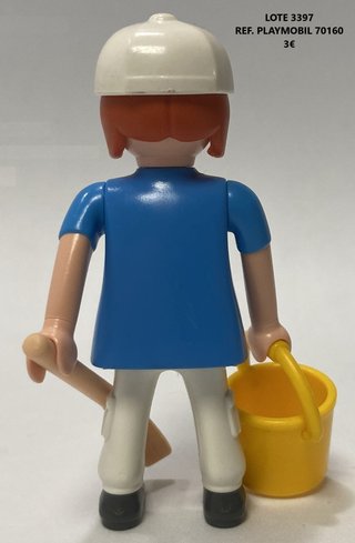 Lotti Playmobil: Pittrice, Esecutivo, Operaio, Meccanico Moto