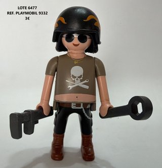 Lotti Playmobil: Pittrice, Esecutivo, Operaio, Meccanico Moto