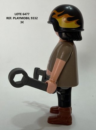 Lotti Playmobil: Pittrice, Esecutivo, Operaio, Meccanico Moto