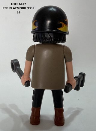 Lotti Playmobil: Pittrice, Esecutivo, Operaio, Meccanico Moto