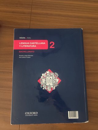 Lengua castellana y literatura, 2 Bachillerato