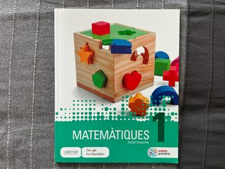 Matemàtiques 1 educació primària-tercer trimestre