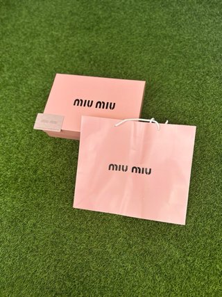 Chanclas Miu Miu Beige/Marrón Talla 38