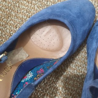 Tacones Clarks Azules