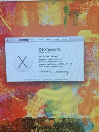 Apple iMac Pantalla Plata